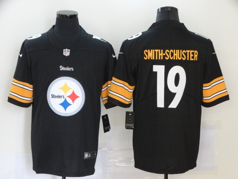 Men's Pittsburgh Steelers #19 JuJu Smith-Schuster Black Alternate Jersey